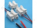 Kroonsteentje met quick connector 2-voudig